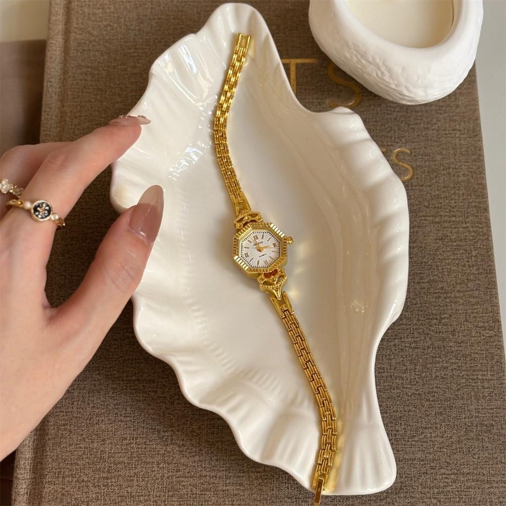 Adjustable Golden Bracelet Watch Luxury Ladies Quartz Watches Fashion Quartz Watch Birthday Gift