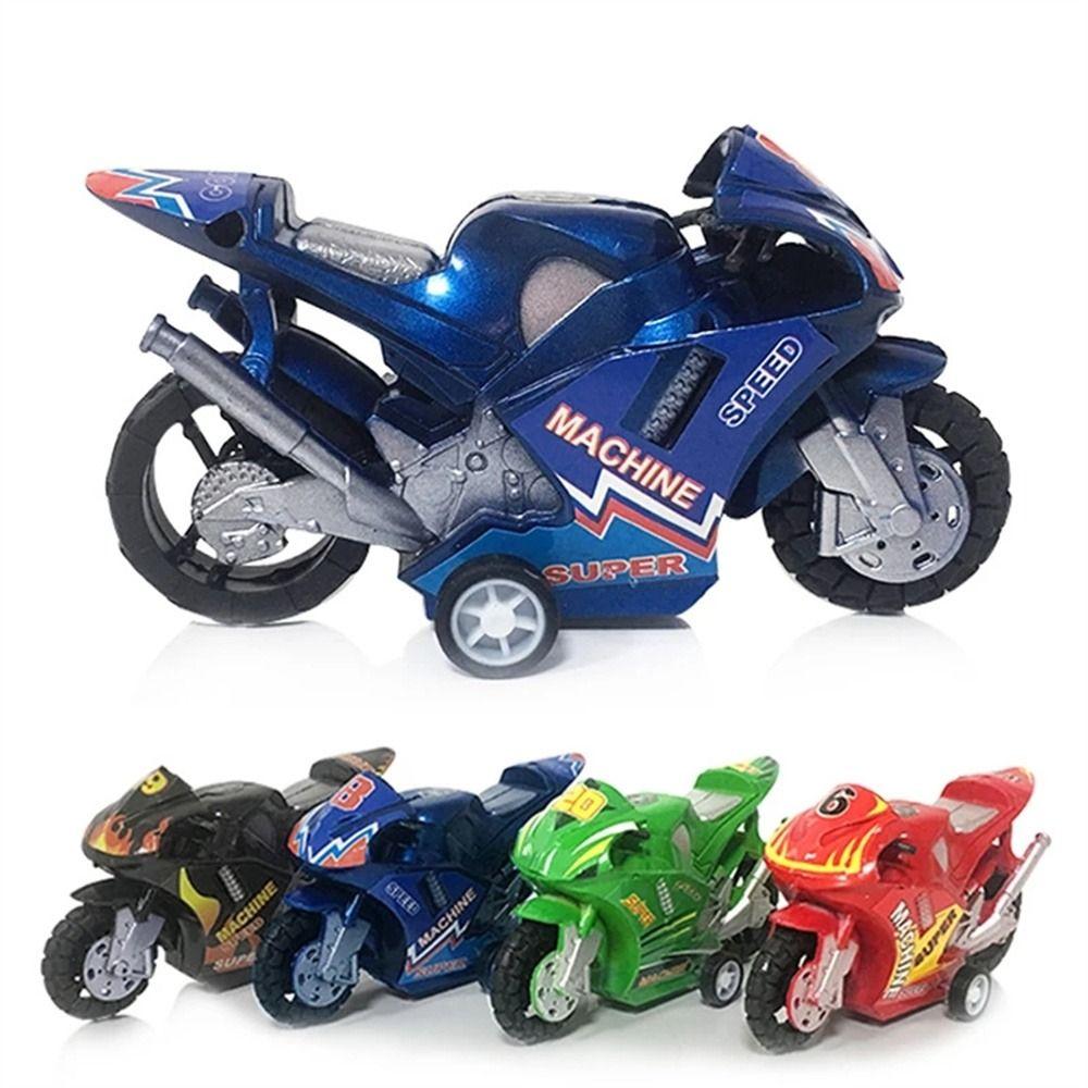 Best Gift Plastic Mini For Boys Kids Motorbike Model Motorcycle Model Motorcycle Toy Pull Back Car