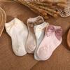 Cute Baby Girl Socks  Cotton Breathable Bow Princess Girl Lace Socks Ruffle Socks Kids Socks Girls Little Girl Socks