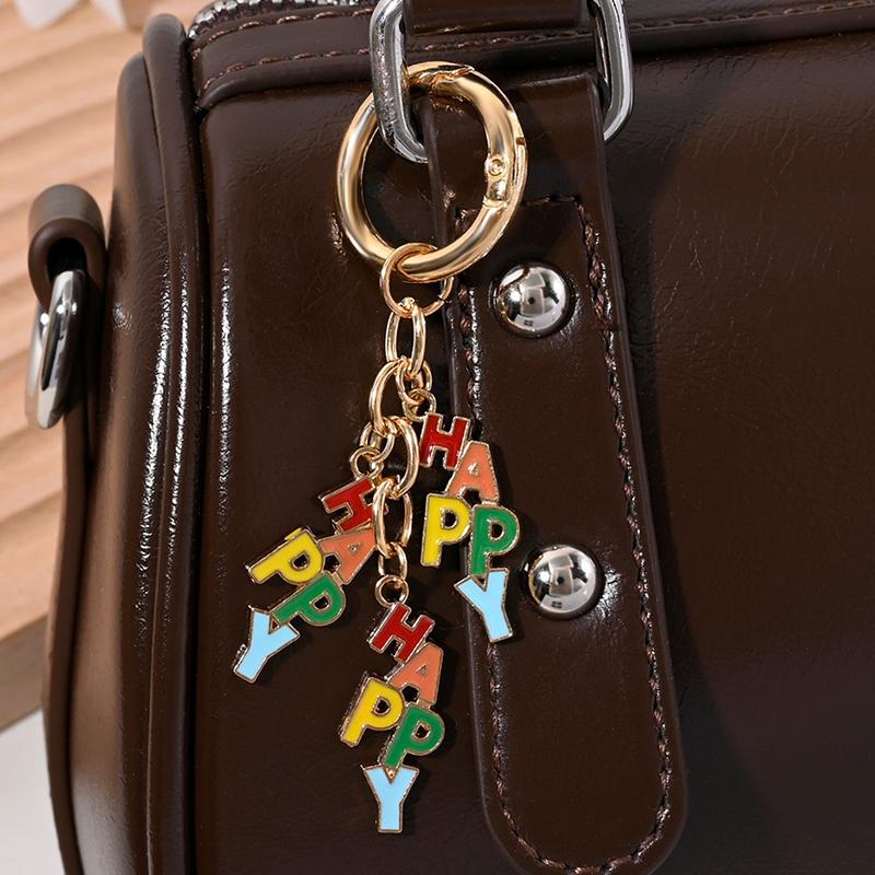 Рождественская елка Санта Клаус Брелоки Шарм для сумки для женщин Изысканная подвеска для сумки Брелок для ключей от машины Ювелирное изделие Рождественский подарок