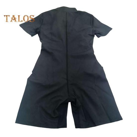 Спортивный компрессионный компрессионный компрессионный компрессионный компрессионный компрессионный комбинезон с застежкой-молнией и воротником-стойкой, спортивный костюм с короткими рукавами для сжигания калорий, спортивный костюм для тренировок с высокой эластичной талией