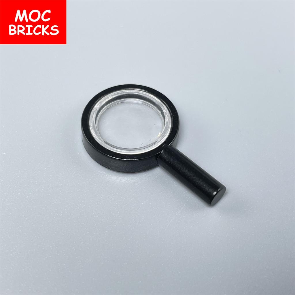 Нетоксичный 10 шт./лот Кубики Moc Лупа Прозрачная линза 10830C01 30152C03 Строительные блоки Собранная игрушка