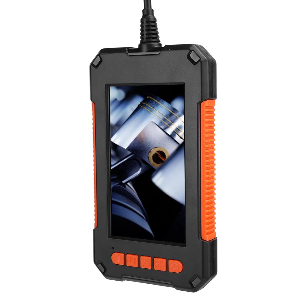 1080p портативная эндоскопическая камера 4,3-дюймовый ЖК-экран портативная водонепроницаемая камера для осмотра бороскопа