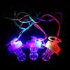 Colorful Flash Pacifier Whistle Toy With Flashing LED Light For Night Event And Party Gathering Adult Kids Favor Gift