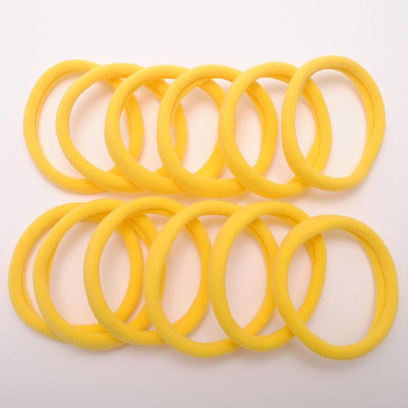 12Pieces Women Elastic Hair Bands Seamless Tie Big Hair Scrunchies Heavy Hair Gum Hair Accessories Birthday Gift Hair Holder