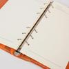 A6 Genuine Leather Retro Business Notebook - Vegetable Tanned, Handmade, Loose-Leaf Diary