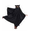 Kids White Ghost Pumpkin Black Cat Cape Costume Halloween Party Dress Up Cosplay Outfit