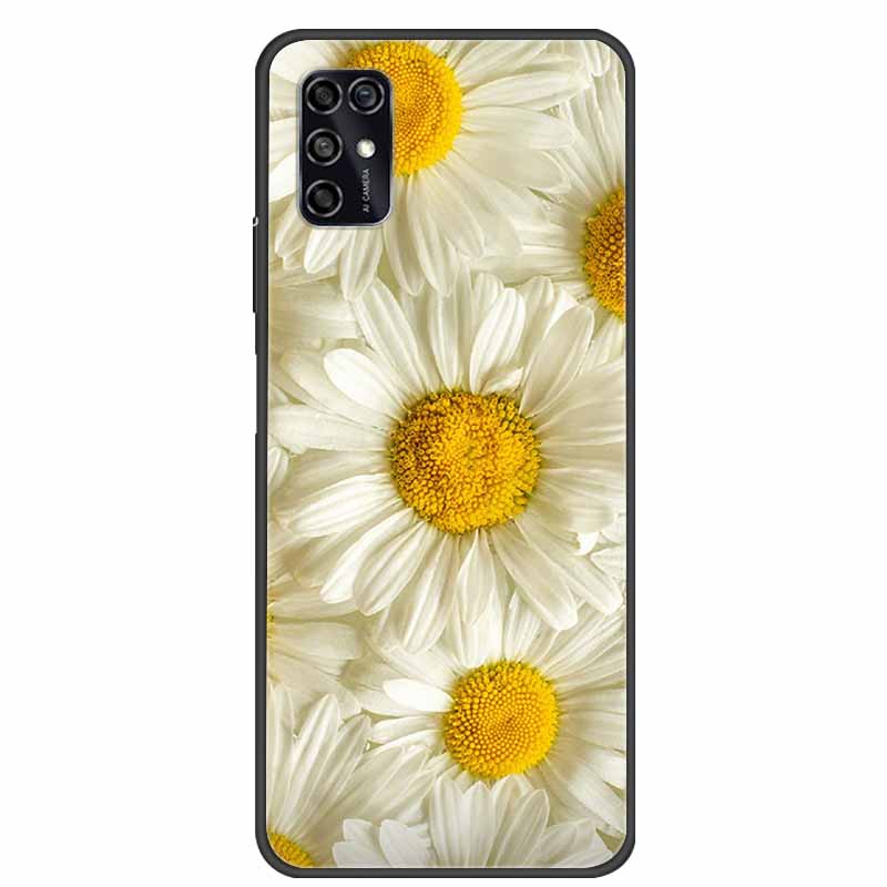 Для ZTE Blade V2020 Умный Чехол Черный Бампер Силикон ТПУ Мягкий Чехол-Крышка для Телефона Для ZTE Blade V20 Smart 8010 Funda Мультяшный Coque