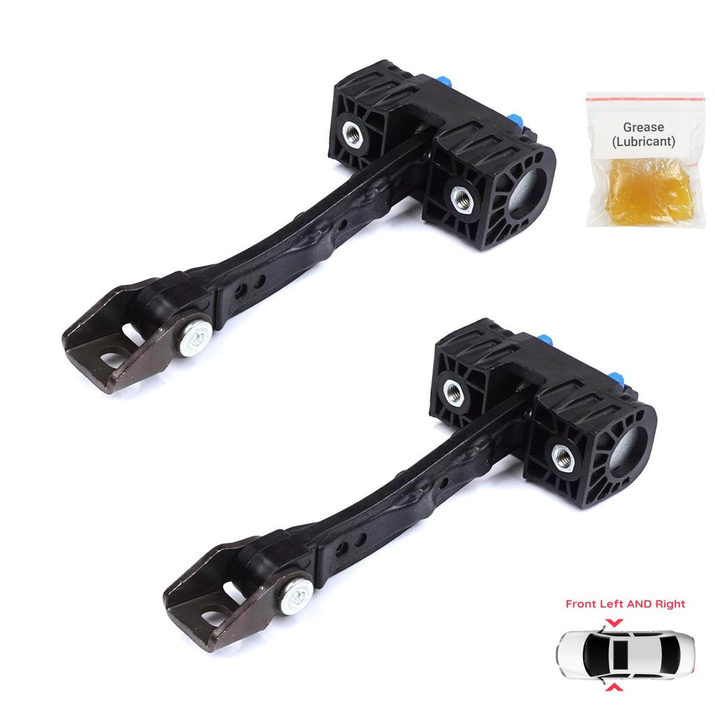BDP1414-1 2 Pieces Front Door Stop Check Assy Limiter Strap for VW Jetta MK6 A6 5C6 1B 162 163 AV3 AV2 2010-2018 5C6837249