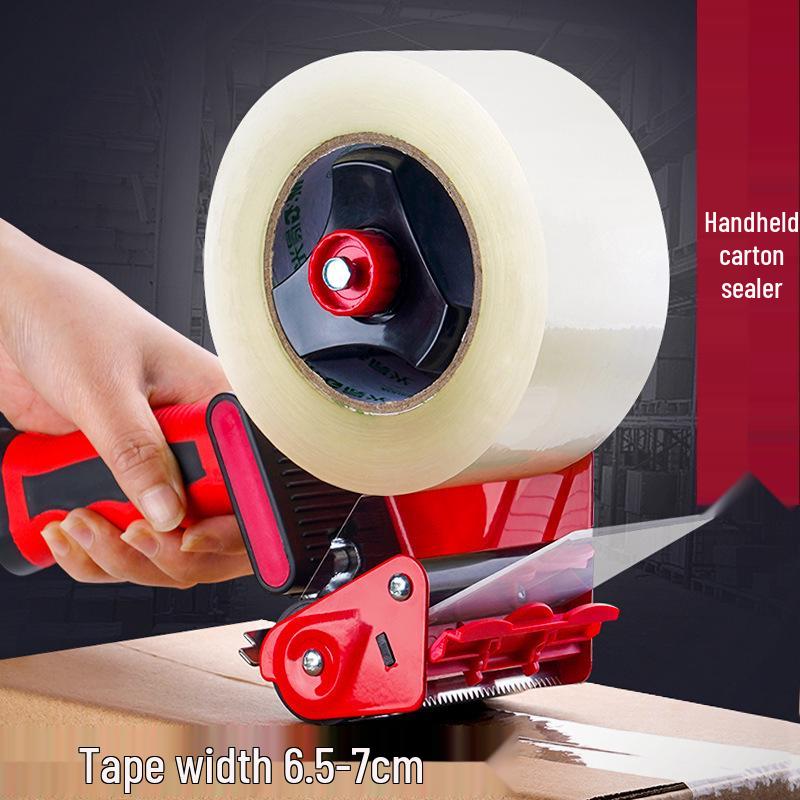 3" Metal Handheld Tape Dispenser & Cutter for Box Sealing