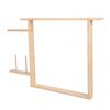 Tufting Frame for Rug Making 35.4x35.4in Easy Assembly Wooden Durable Tufting Frame for Rug Making