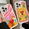 Чехол для телефона iPhone 17 Air 16E 15 16 Pro Max Bad Bunny Сердце Чехол 14 Plus 13 12 Mini Мягкий Силиконовый Fundas