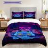 Dynamic Warriors Action Three-piece set (1 * duvet cover + 2 * pillowcase, without core) 2D Flat Duvet cover and pillowcase Soft and comfortable
