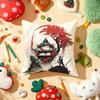 Chinese Ink Painting Style Cushion Cover Soft Short Plush DoubleSided Printing Home Decor Machine Washable Pillow Case Gift