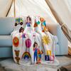 Ms. Rachel Theme Printed Blanket - Perfect for Couch, Bed, Travel & Outdoor Use | Machine Washable, Cozy & Durable.