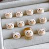Cartoon Mini Cat Nail Art Charms Little Fish Series 3D Decorations Nail Decorations  for Nail Art