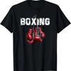 Graphic Birthday Gift Funny Boxing T-shirt I Love Boxing