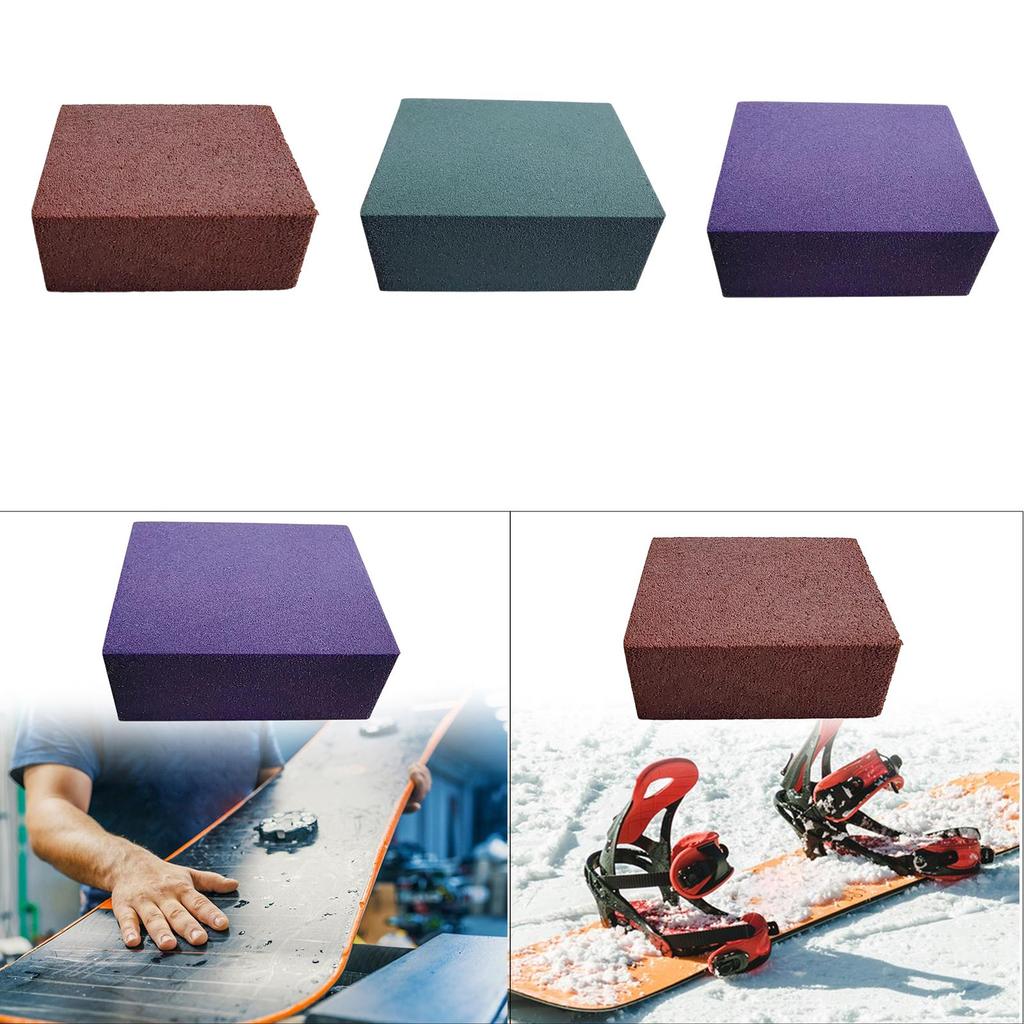 Gummy Snowboard Edge Deburring Rubber Block Ski Stone Abrasive Tuning Tools Crafted From Quality