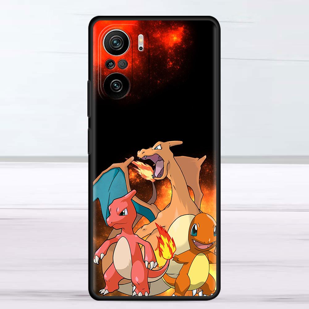 Чехол с милым изображением Покемона Пикачу для Xiaomi Redmi Note 111 9S 10 9 8 7 9A 9C 9i K40 8T 10C 9T K50, силиконовый чехол для телефона