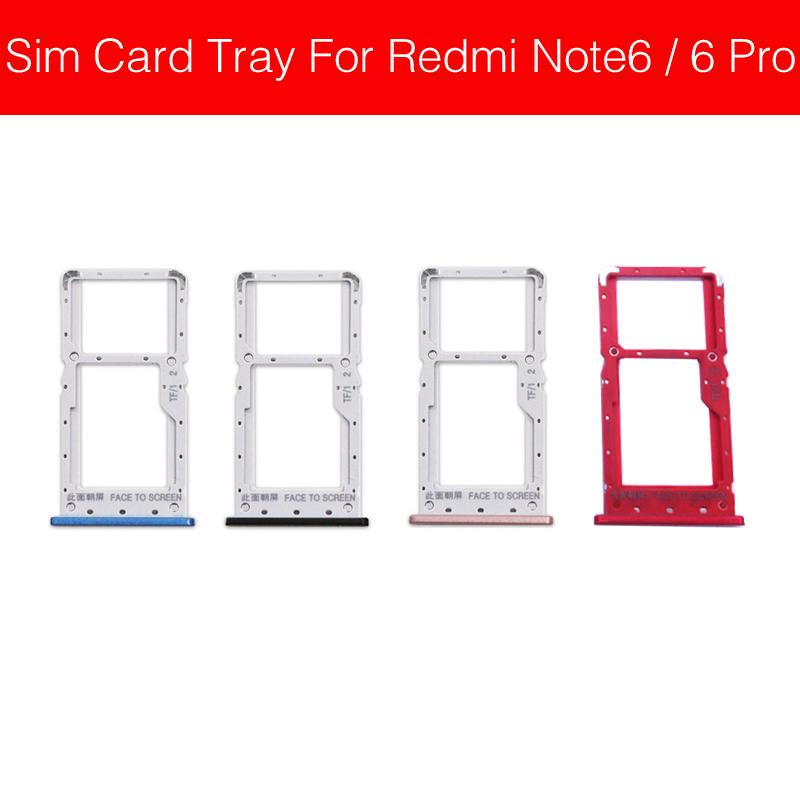 Лоток для SIM-карты для Xiaomi Redmi K20/S2/Y2/Note 7/Note 8/Note 9, адаптер для слота для SIM-карты