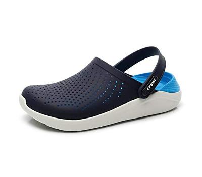 Сандалии тапочки eva clog [Minmclas] женские (M5/W7/230MM, темно-синий/белый)