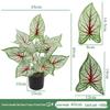 Artificial Potted Green Plant for Indoor and Outdoor Decoration - Home, Hotel, Courtyard, or Desktop Bonsai Ornament.