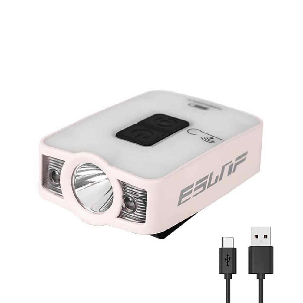 1PCS Mini COB LED Head Lantern Sensor Headlamp Flashlight Cap Clip On Light Headlights Portable Outdoor Camping Head Lamp