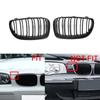 2pcs Auto Car Front Kidney Grill Grille For BMW E81 E87 pre-LCI 2007-2011 51137179655 51137179656 Accessories