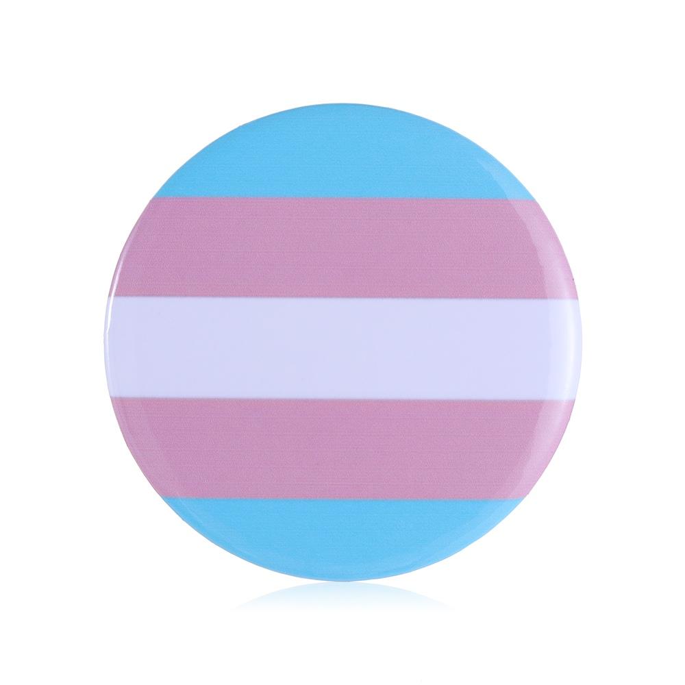 1Pc Small Pride Rainbow Flag Tinplate Badge Support Gay Lesbian Bisexual Transgender Symbol Pin Icons Brooch Jewelry Accessories