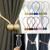 Modern Simple Tieback Magnet Curtain Buckle Curtain Clips Magnetic Curtain Holder Home Decor Valance Tieback