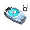 Air Cooling Mobile Phone Cooler with Back Clip Nine Fan Radiator Portable Game Heat Sink  Watch TV