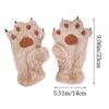 Plush Furry Mittens Bear Paw Animal Gloves Fashion Cat Paw Gloves  Cosplay