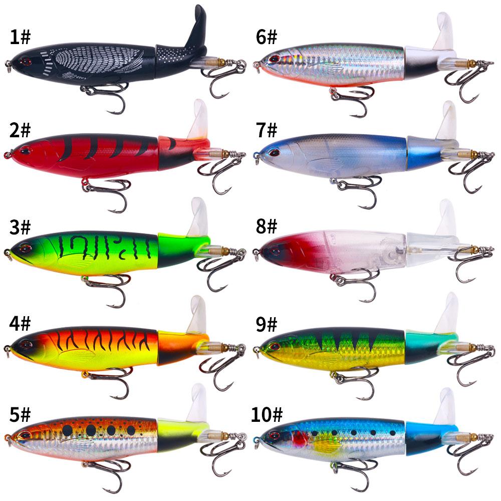 10Pcs/Set  Fishing Lure Set 14cm 36.9g Topwater Floating Pencil Hard Bait Artificial Wobblers for Bass Pike Fishing