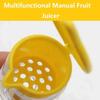 Plastic Manual Citrus Juicer Mini Lemon Juicer Orange Squeezer Easy Juice Extractor Freshness Preserving Kitchen Sttuff