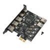Плата расширения PCI E - USB, 7 портов, 5 Гбит/с, USB PCI Express, 2 порта USB 3.0 на задней панели для