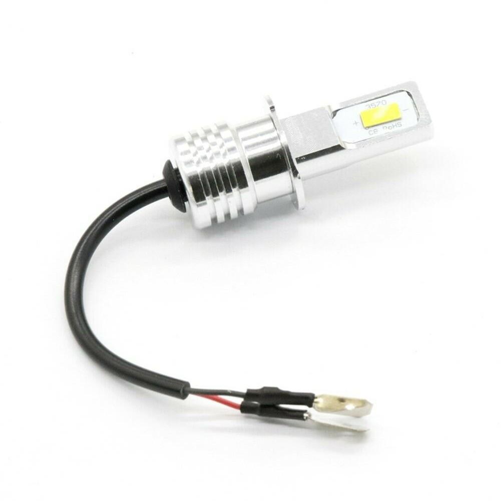 Super Bright H3 CSP LED Fog Light Bulbs Conversion Kit 80W 2000LM 3000K Yellow