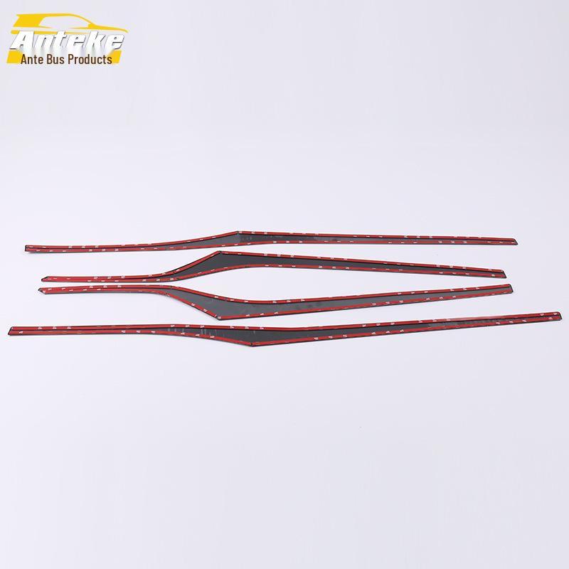 Hongguang S Door Panel Trim: Stainless Steel Scratch-Resistant Decorative Strip for 18 Models