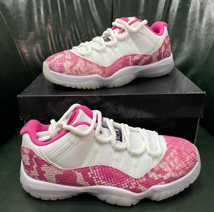 Air Jordan 11 Retro Low Pink Snakeskin 2019 Women's  AH7860-106