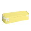Large Capacity Pencil Cases Simple Solid Color Oxford Fabric Pencil Cases Student Stationery Bag School Supplies