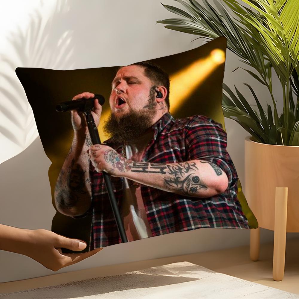Наволочка с изображением певца Rag'n'Bone Man Декор для гостиной Льняные наволочки Чехол для подушки
