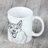 Norwegian Lundehund, Norsk Lundehund - cup with a dog, cute cup with graphics, a gift with your photo from the Art-Dog brand