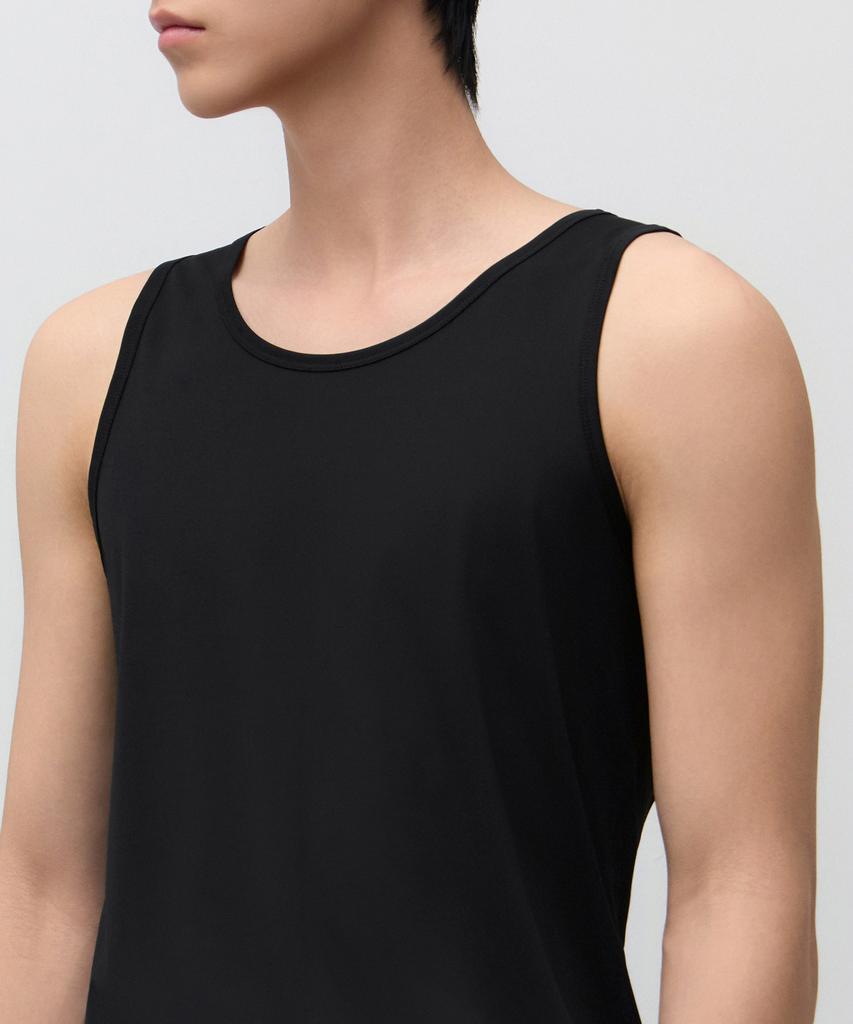 MUSINSA STANDARD [Cooltandard] Mesh Sleeveless Undershirt [Black]