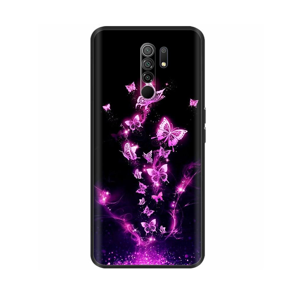 Чехол для телефона Для Redmi 9 Чехол redmi9 Милый Панда Силиконовая Задняя Крышка Для Xiaomi Redmi 9 Чехлы Мягкий Силикон Fundas TPU Бампер Coque