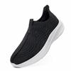 Couple Shoes Black Lightweight Shock-absorbing Running Sneakers New Trendy Shoes Lazy Foot Socks Mesh Shoes Men