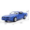 1/36 Pontiac Firebird Классическая игрушечная модель автомобиля для детей RMZ CiTY Литой сплав Миниатюрный автомобиль с откидным механизмом Коллекция Подарок для мальчика