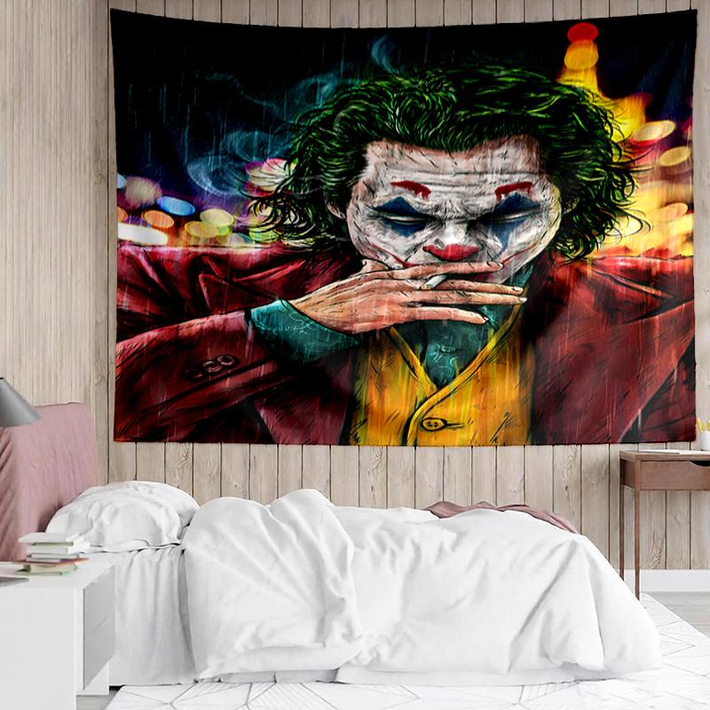 Joker Tapestry for Bedroom Aesthetic Classroom Tapestries Wall Hanging for Living Room Dorm Office,Ideal Creative Gift