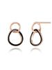 14K Black BB Earrings GI14EE420