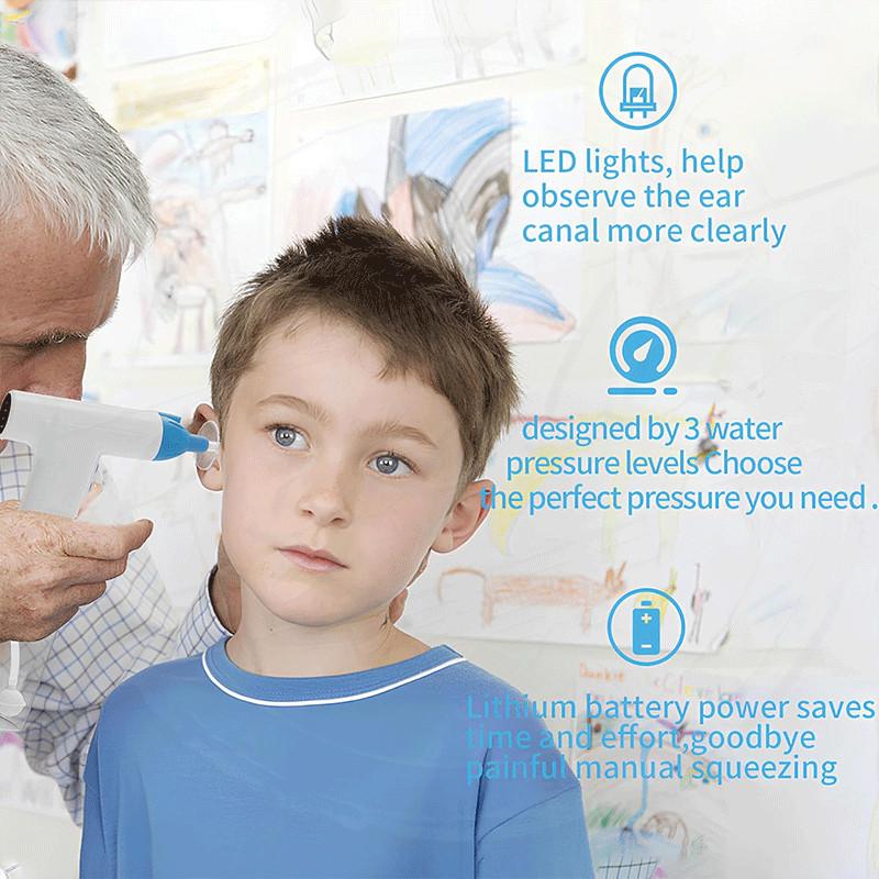 4 Pressure Mode Electric Ear Wax Removal Kit Multifunctional Electric Ear Cleaner Household Portable Ear Infection Cleaning Tool