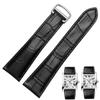 Ремешок для часов Cartier Tank Calibre Серии Натуральная Кожа Механические Часы мужской и женский 20мм 22мм 23мм 25мм ремешок для часов