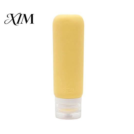 Travel Size Containers 1/4Pcs Silicone Bottle for Toiletries, Leak Proof Container, Small Refillable Bottles Squeeze Bottle, Essentials Lotion,